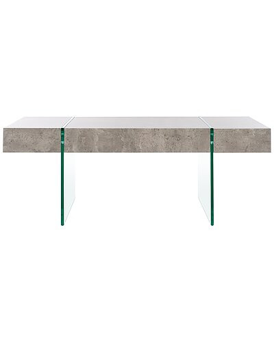Jacob Rectangular Glass-Leg Modern Coffee Table | Gilt & Gilt City
