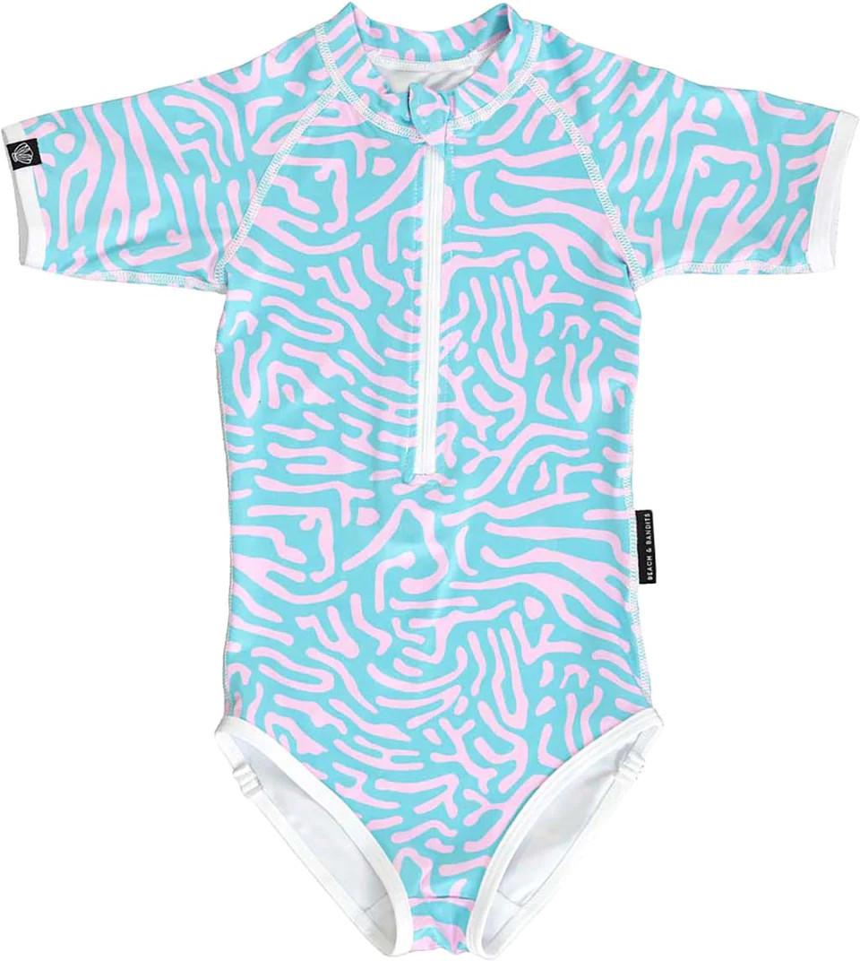 Short Sleeve One-piece Swimsuit - Girls | Altitude-Sports