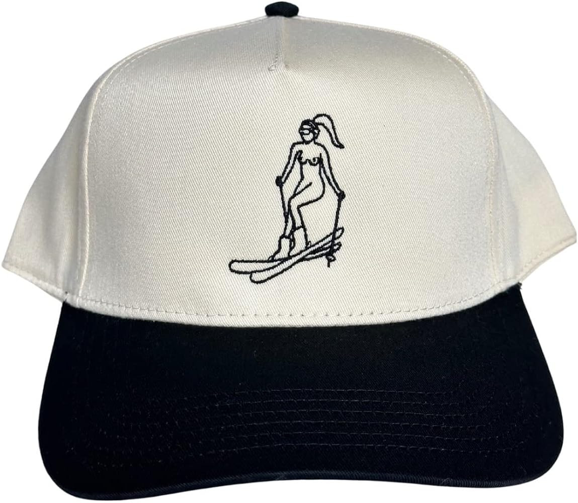 Ski Girl Vintage Trucker Hat Cream | Amazon (US)