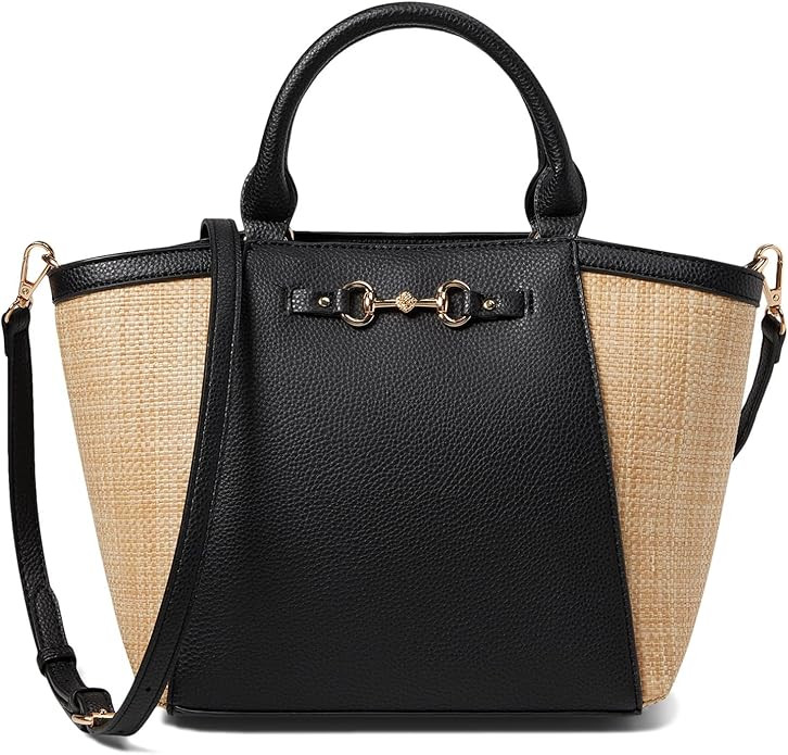 Anne Klein Small Straw Tote | Amazon (US)