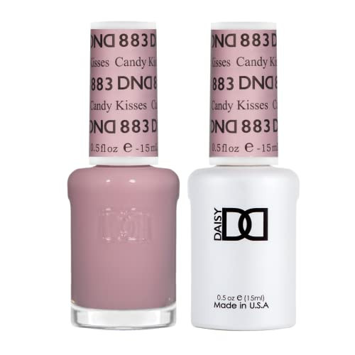 DND Gel Polish Set, Sheer Collection, UV/LED Gel Polish and Air Dry Nail Lacquer, Matching Chip-Free Polish Duo, 883 Candy Kisses, 0.5 Fl Oz | Amazon (US)