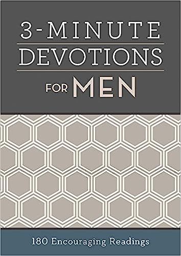 3-Minute Devotions for Men: 180 Encouraging Readings | Amazon (US)