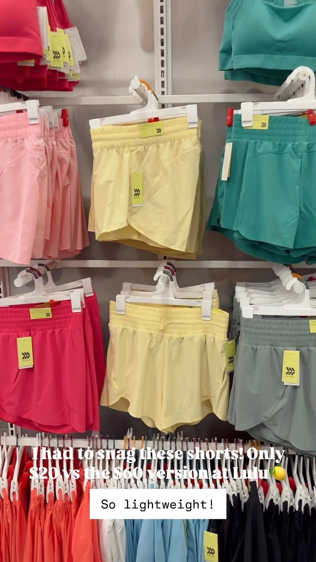 Obsessed with butter yellow, so I had to grab these athletic shorts! I love how lightweight they are and the zipper side pockets🌼

#LTKFindsUnder50 #LTKSummerEdit #LTKActive