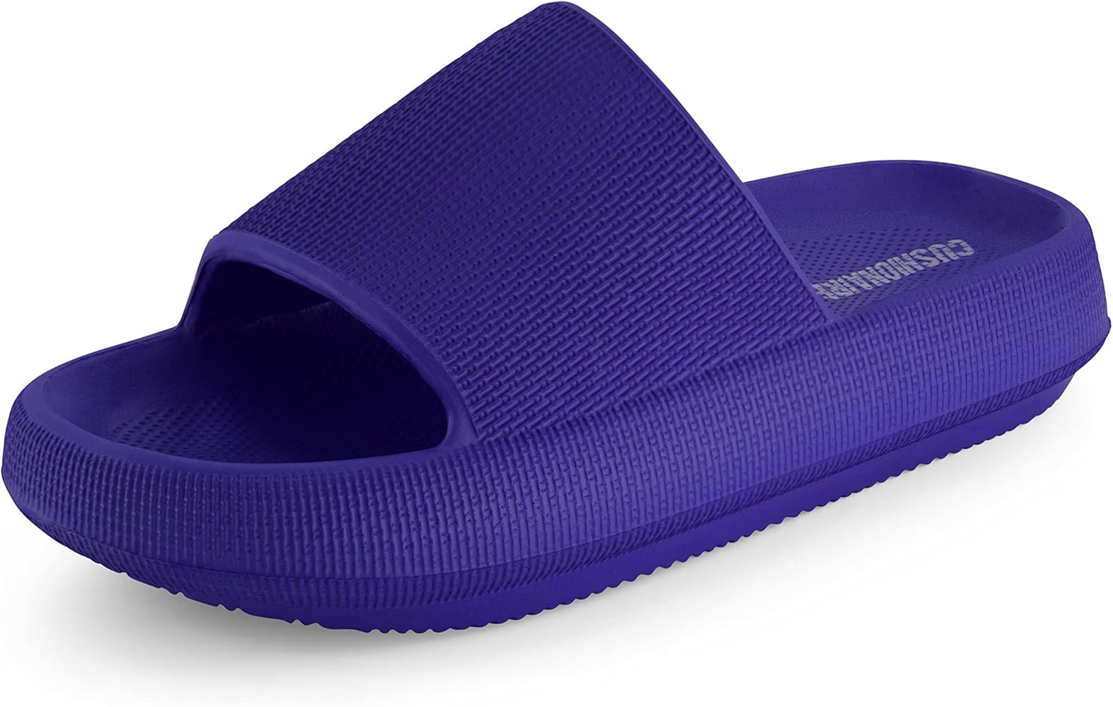 Cushionaire Women's Feather recovery slide sandals with +Comfort | Amazon (US)