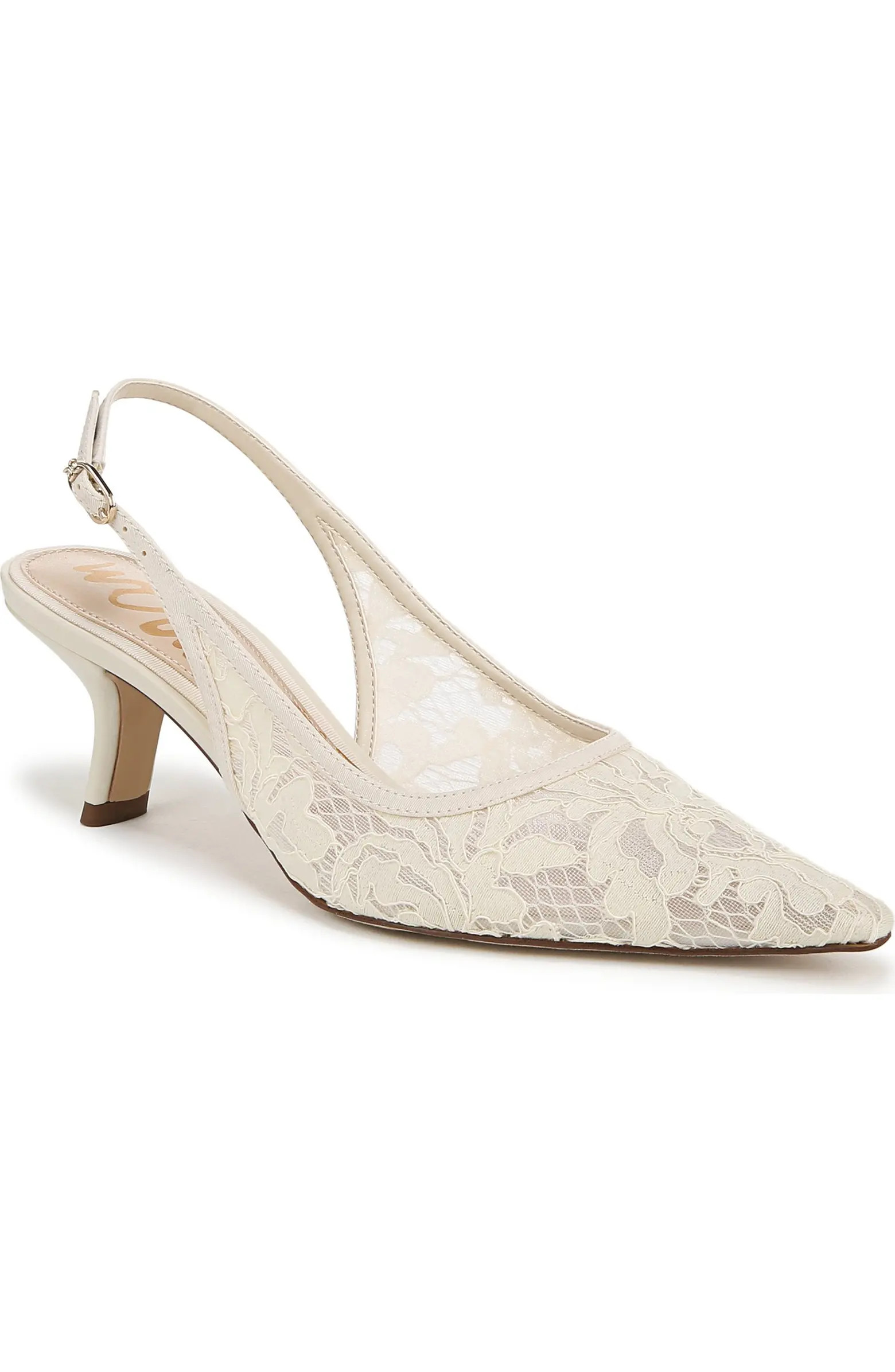 Bianka Slingback Mesh Pointed Toe Pump (Women) | Nordstrom
