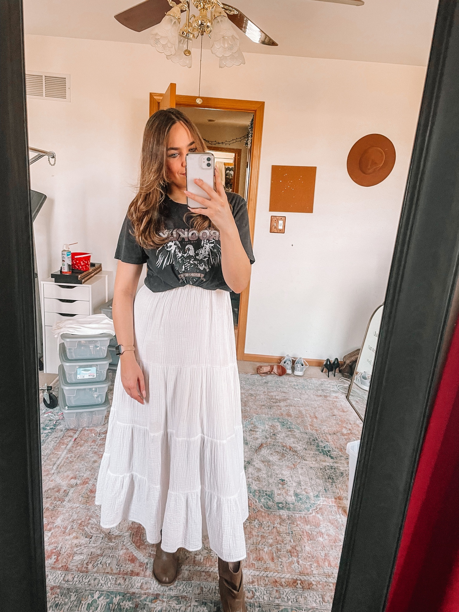 Love this easy casual look for spring! 

Teacher outfit / work outfits / band tees / graphic tees / outfit ideas / affordable outfits / amazon fashion 


#LTKunder100 #LTKstyletip #LTKunder50