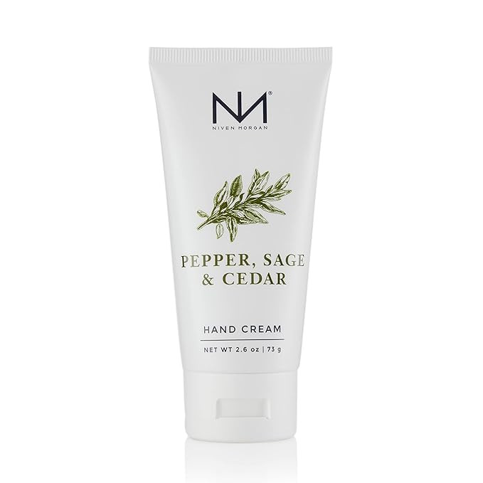 Niven Morgan Pepper Sage & Cedar Travel Hand Cream 2.6 oz | Amazon (US)