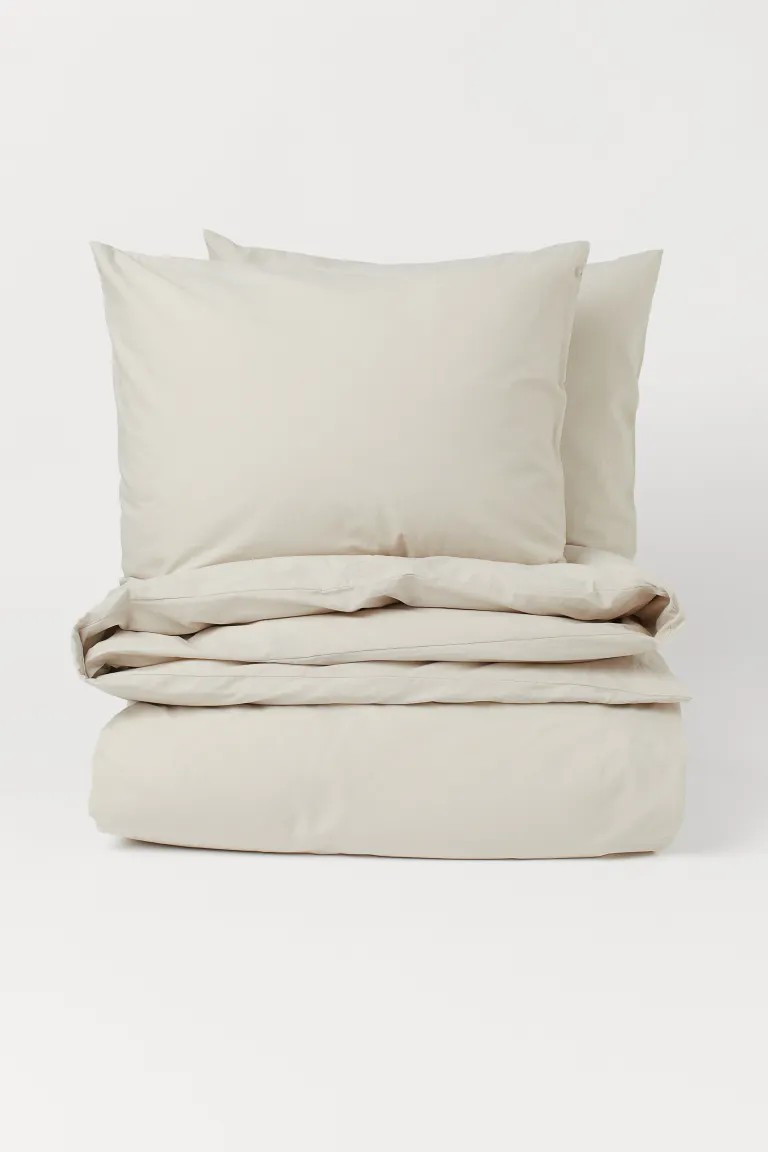 Cotton King/Queen Duvet Cover Set | H&M (US + CA)