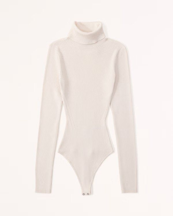 Women's LuxeLoft Turtleneck Bodysuit | Women's Tops | Abercrombie.com | Abercrombie & Fitch (US)