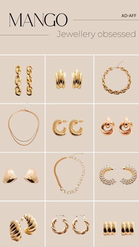 Mango jewellery obsessed
Statements earrings and necklaces 🤍

#LTKstyletip #LTKSeasonal #LTKGiftGuide