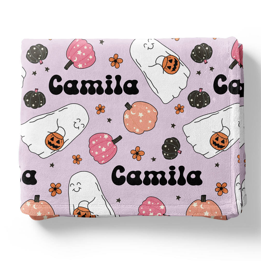 Girly Ghouls Personalized Kids Blanket | Caden Lane