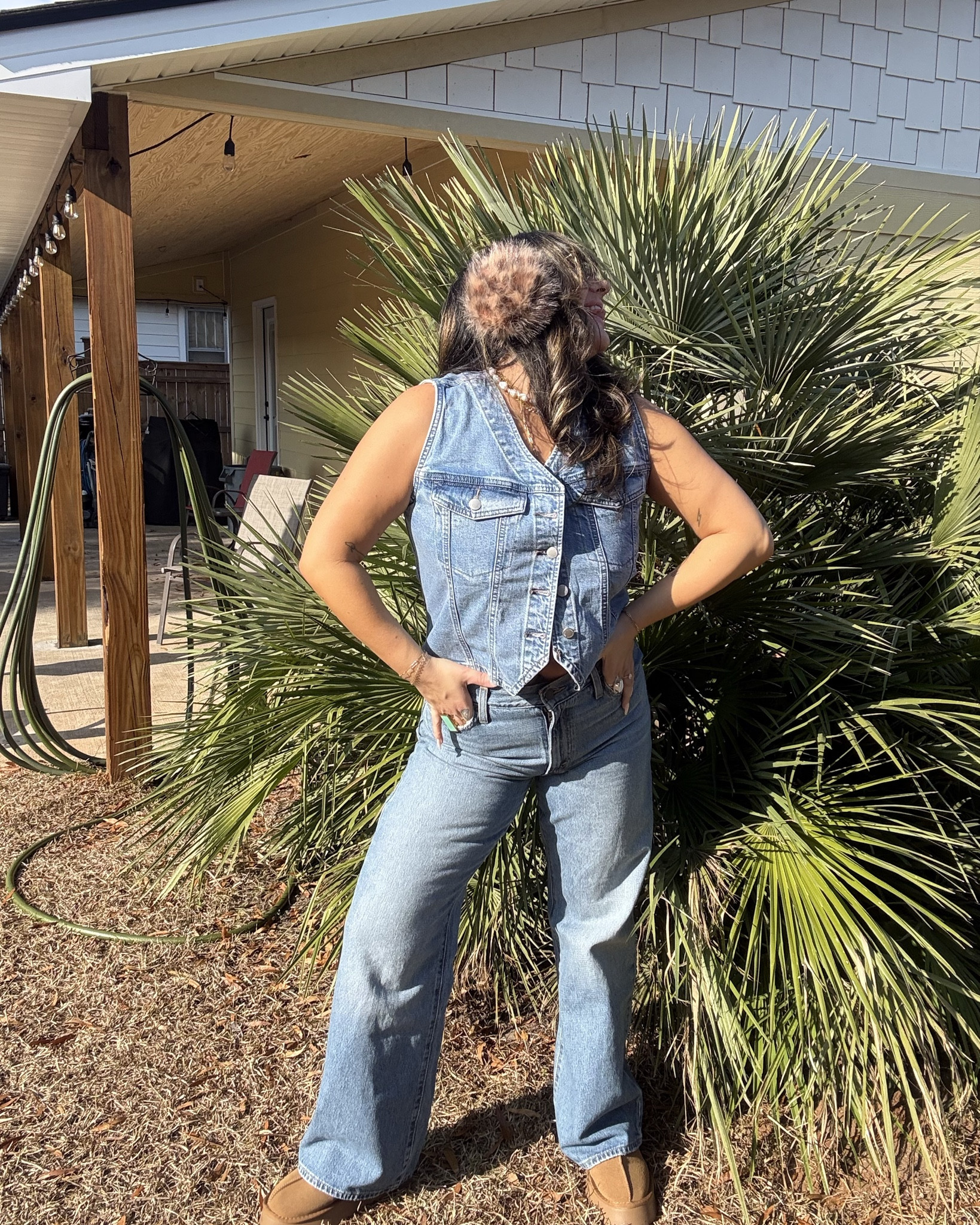 Love a Canadian tuxedo 

#LTKFindsUnder100 #LTKdayinmylife #LTKootd