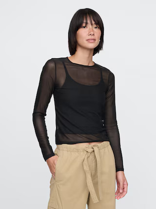 Sheer Mesh Shirt | Gap (CA)