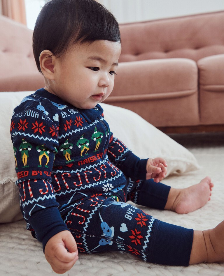 Baby Warner Bros™ Discovery Elf 2-Way Zip Sleeper | Hanna Andersson