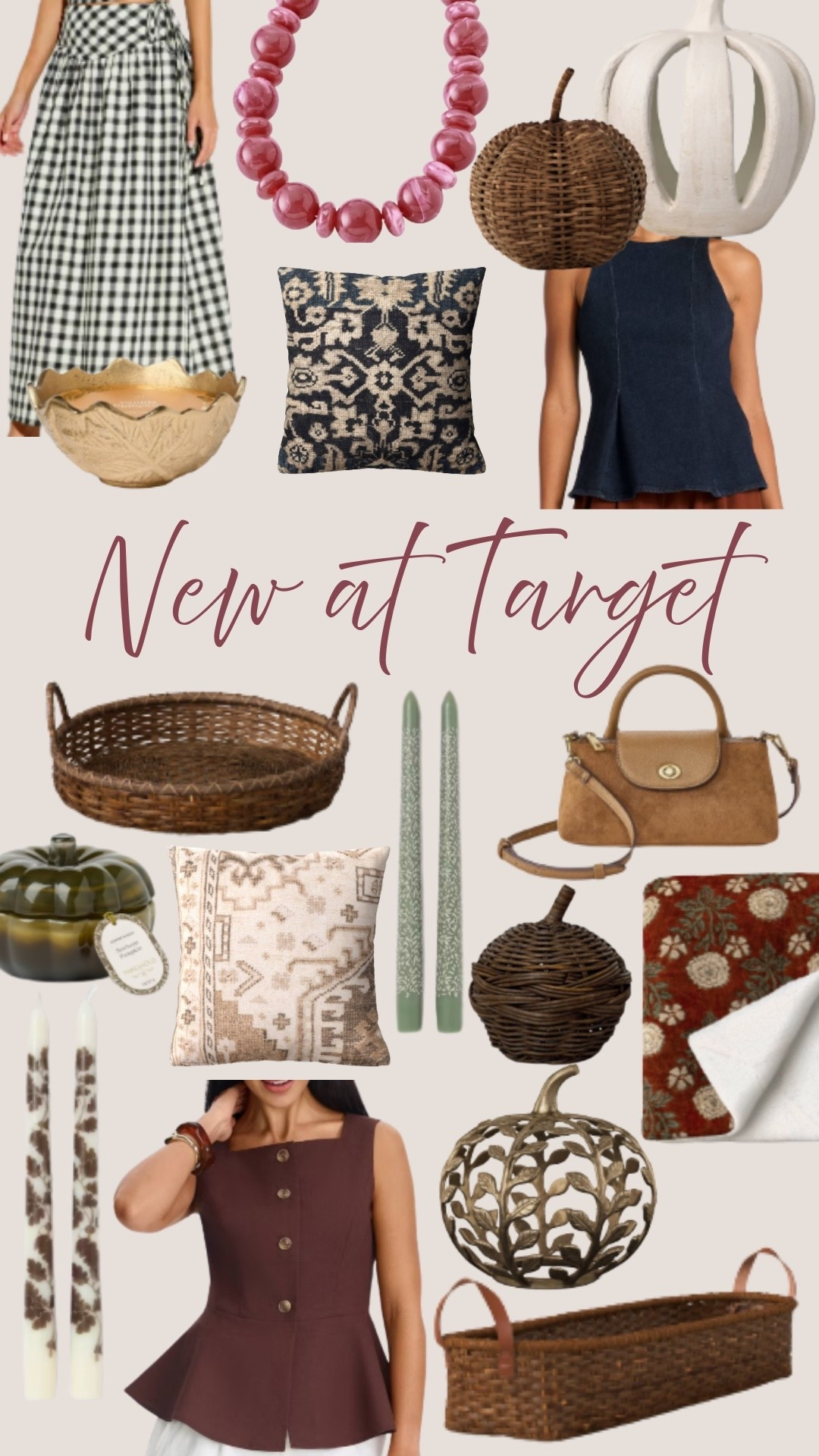 New fall arrivals at Target!

Fashion home decor fall finds pumpkins

#LTKSeasonal #LTKHome
