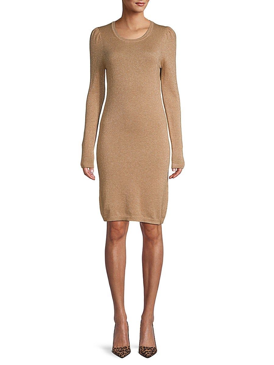 Qi Cashmere Women's Wool & Cashmere Sweater Dress - Camel - Size L | Saks Fifth Avenue OFF 5TH