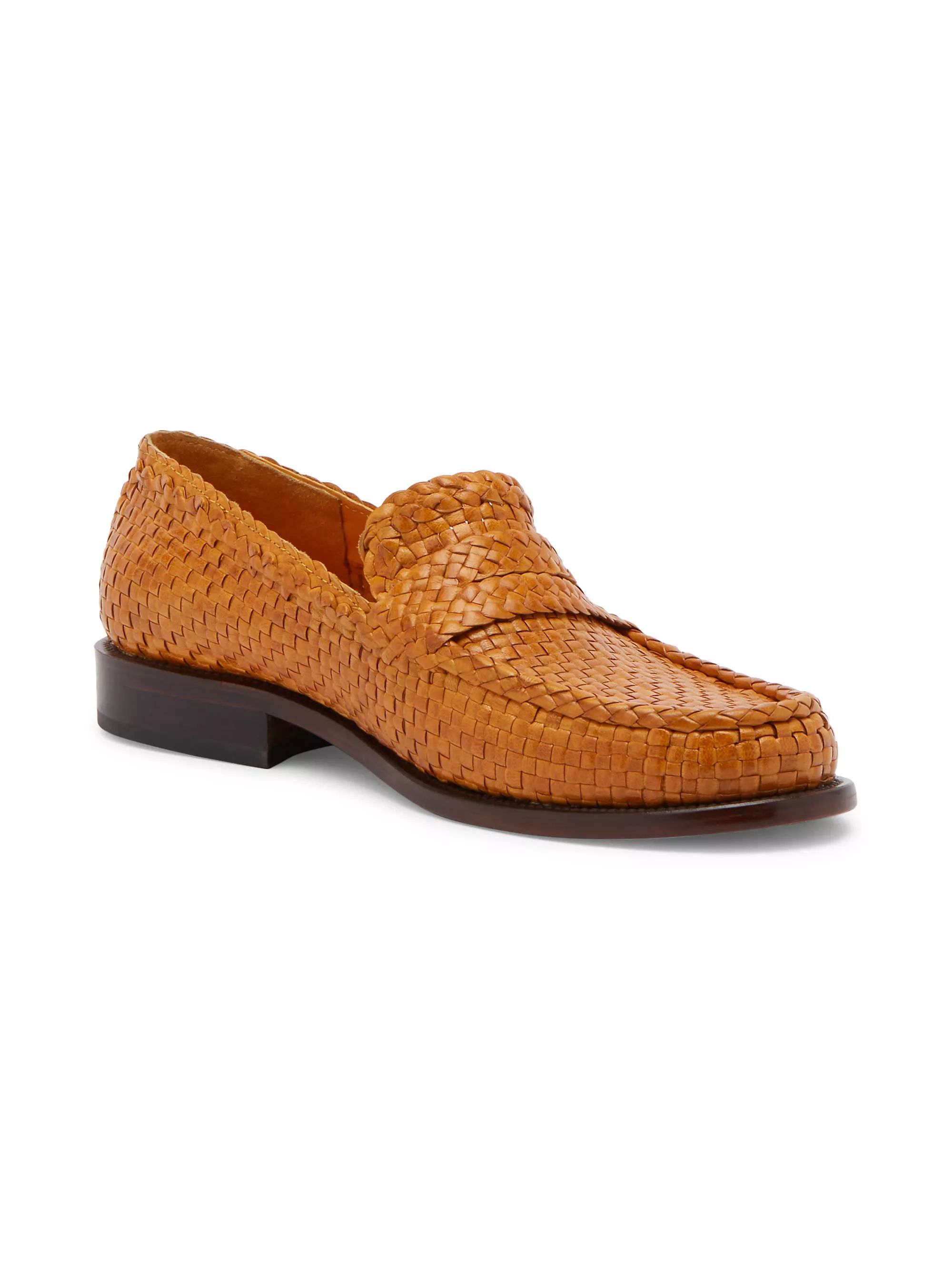 Loom Leather Moccasin Loafers | Saks Fifth Avenue