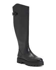 Leather High Shaft Boots | Knee High Boots | T.J.Maxx | TJ Maxx