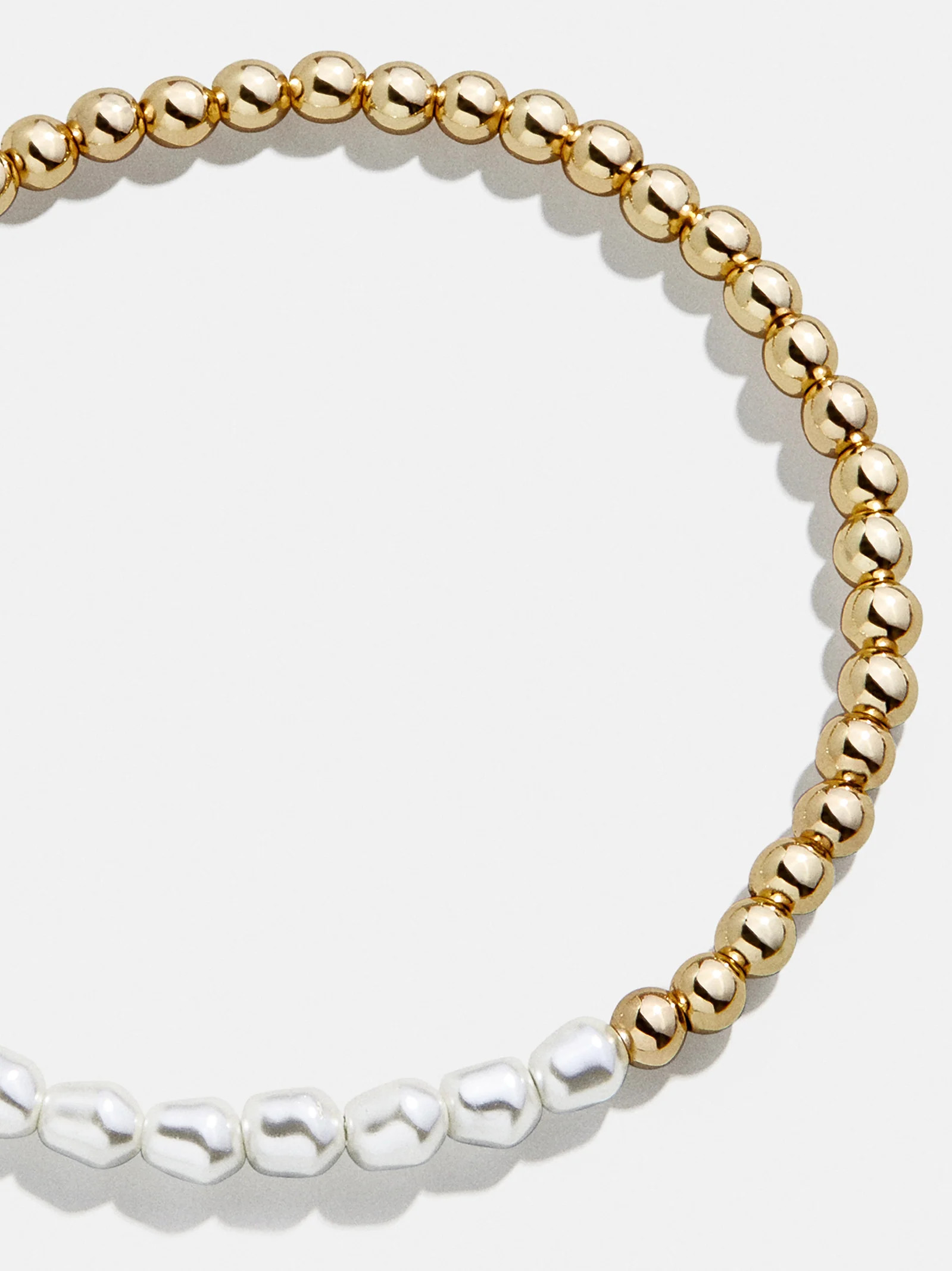 Pippa Pisa Bracelet - Gold/Pearl | BaubleBar