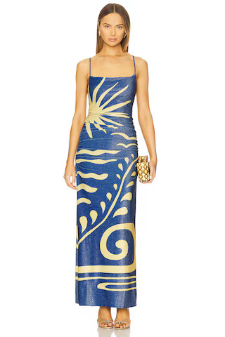 Cala de la Cruz Kim Dress in Malibu Azul from Revolve.com | Revolve Clothing (Global)