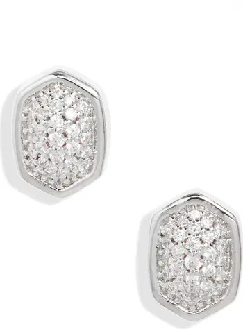 Kendra Scott Alanna Cubic Zirconia Stud Earrings | Nordstrom | Nordstrom