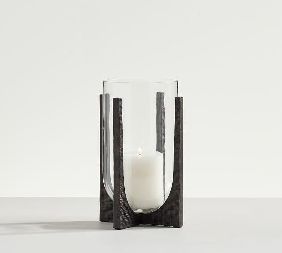 Black Iron Hurricane Small | Pottery Barn (US)