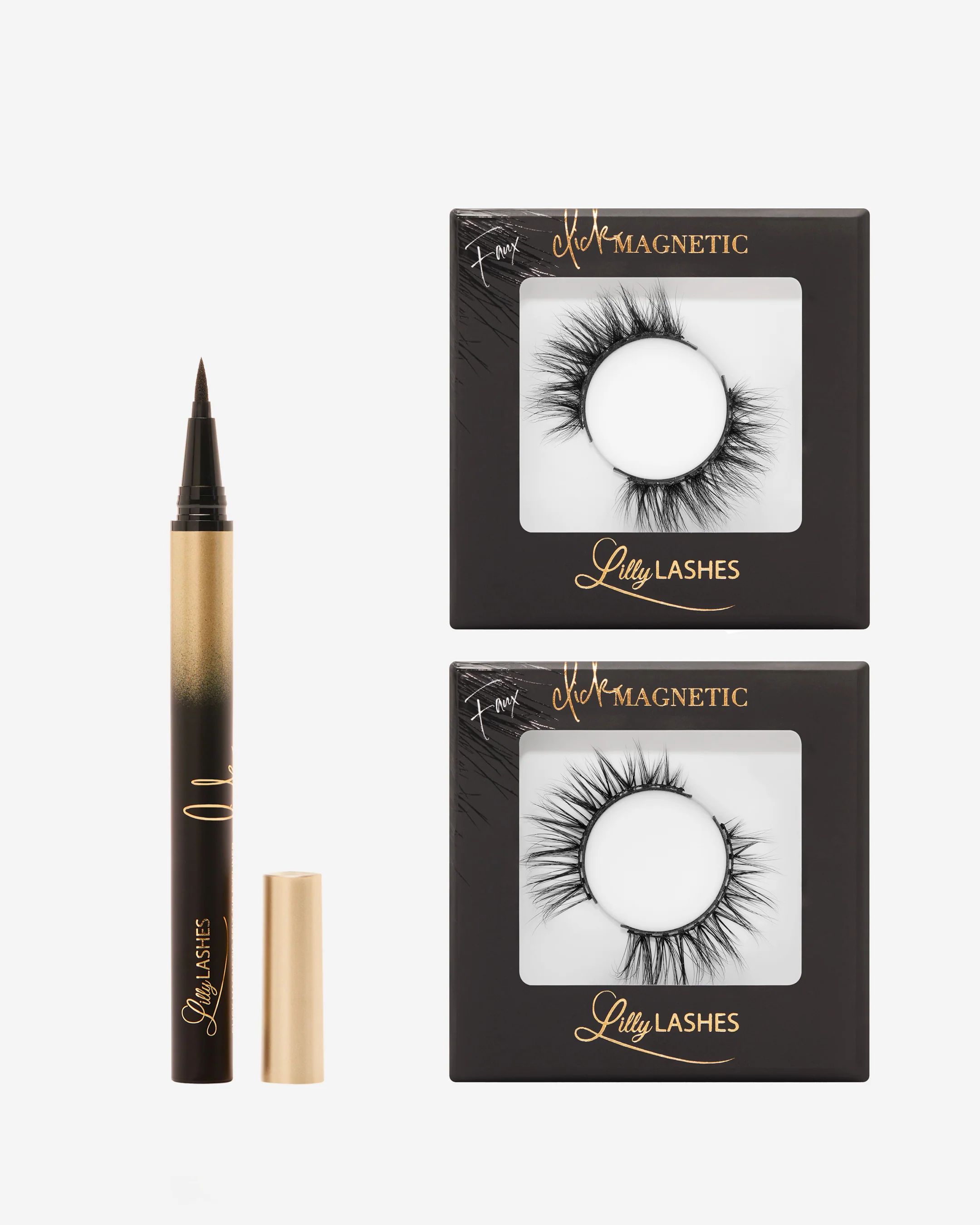 Magnetic Lashes + Liner Bundle | Lilly Lashes