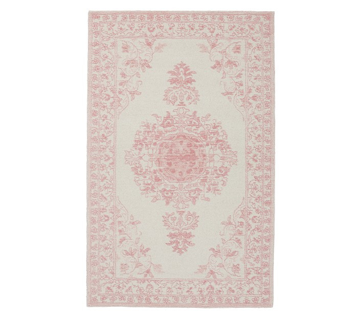 Monique Lhuillier Wool Viscose Persian Rug | Pottery Barn Kids