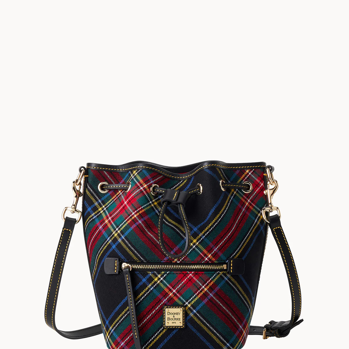 Tartan Small Drawstring Crossbody | Dooney & Bourke (US)