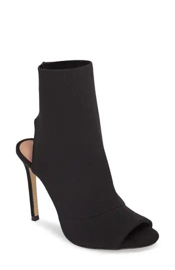 Women's Topshop Madame Sock Shoe Bootie, Size 5.5US / 36EU - Black | Nordstrom