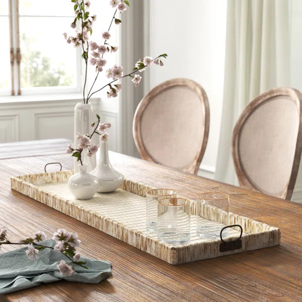 Hadley Ottoman/Coffee Table Tray | Wayfair North America