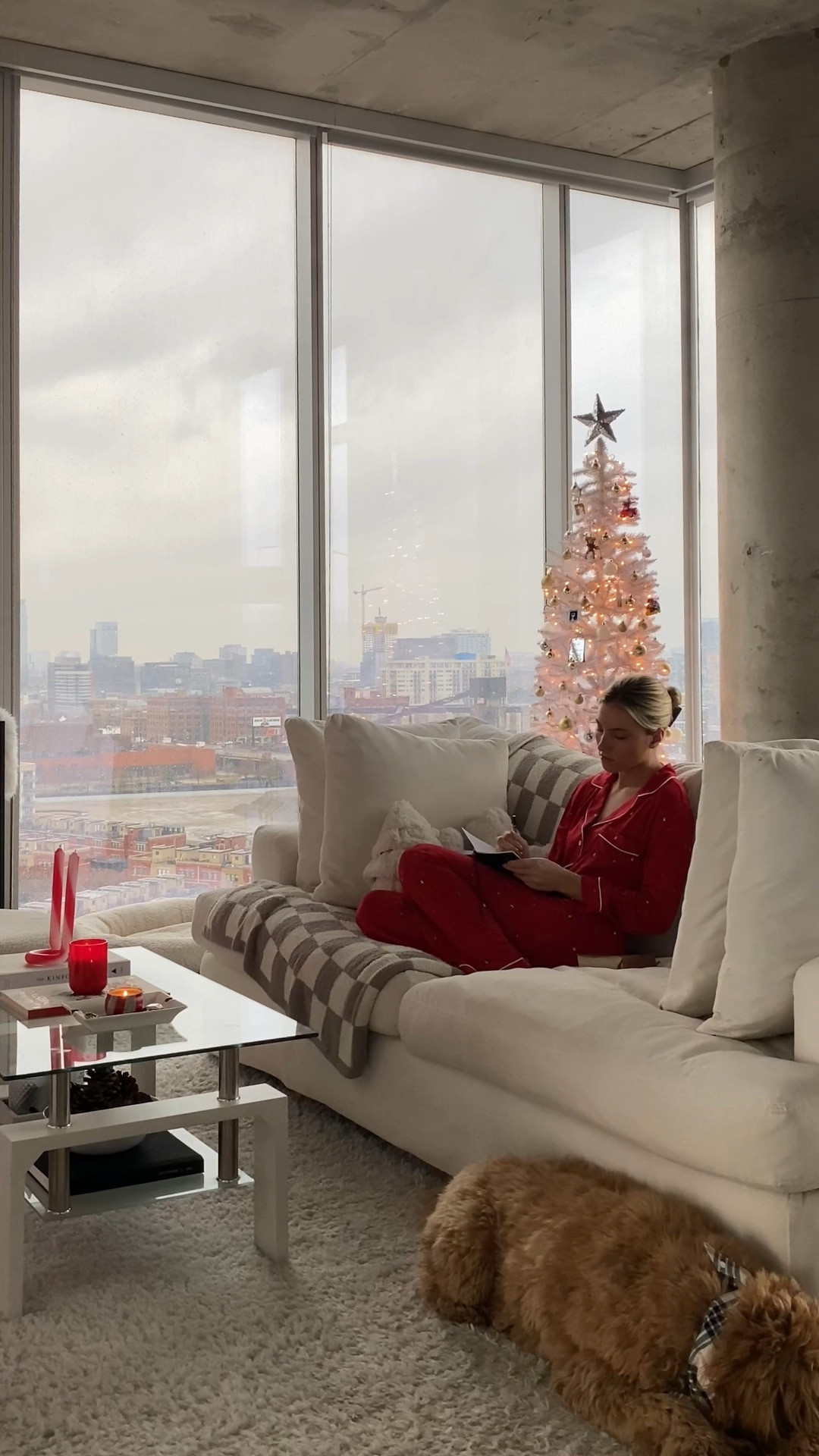 Winter morning setup 

#LTKSeasonal #LTKHoliday #LTKVideo