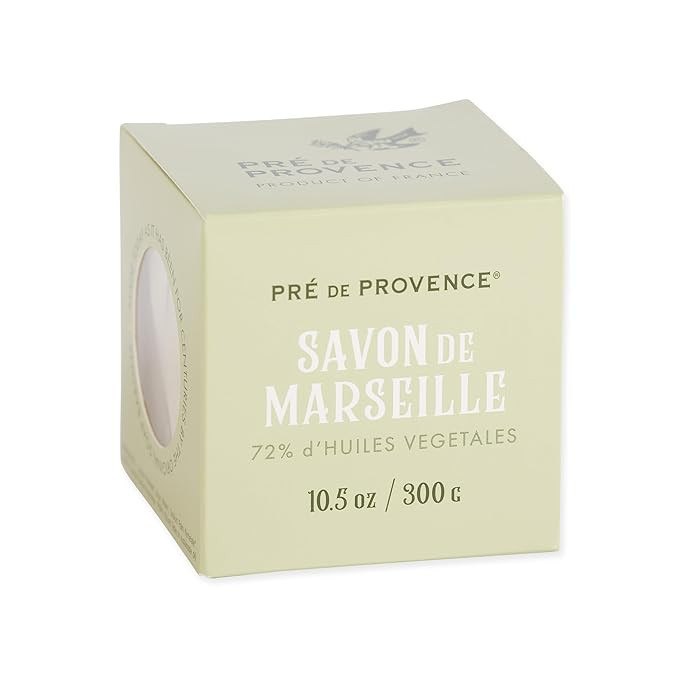 Pre de Provence Marseille Olive Oil Soap Cube, Traditional French Clean Scent Multi-Purpose use o... | Amazon (US)