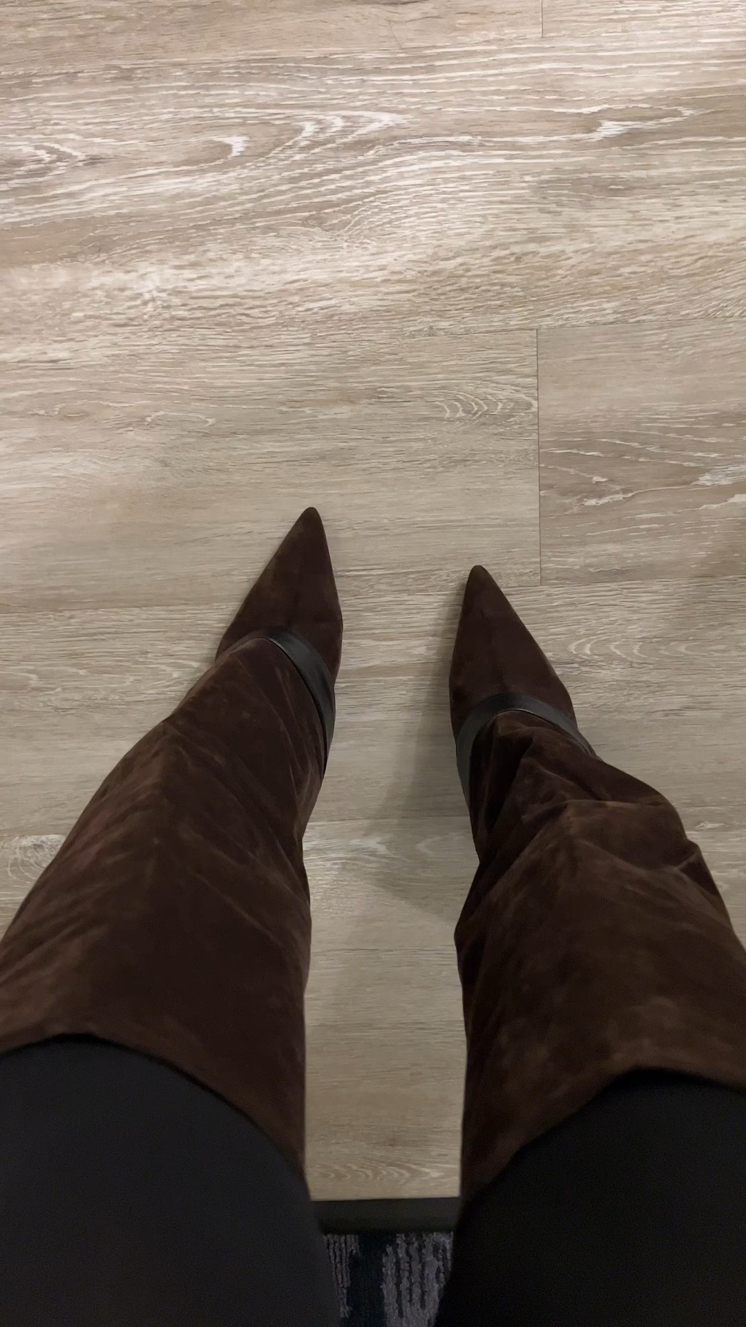 Azalea wang wedge faux suede boots. 

#LTKootd #LTKFindsUnder100