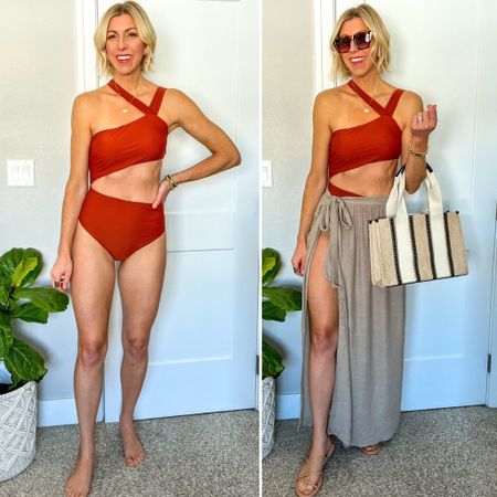 Amazon swimsuits & coverups for your next vacation 

Sarah is wearing a medium swimsuit & is 5’10” for height reference 

#LTKFind #LTKSeasonal #LTKstyletip