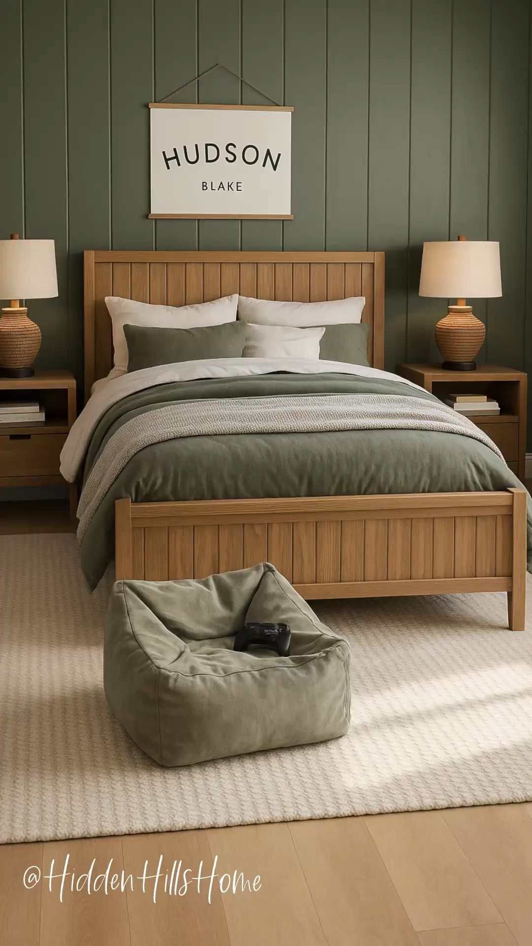 Boys bedroom decor, green boys room decor mood board, teen boys room ideas, masculine bedroom #boysroom
Wall color is Dried Thyme

#LTKHome #LTKSaleAlert #LTKKids