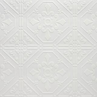 Brewster Paintable Vinyl Pre-Pasted Washable Wallpaper Roll (Covers 56.4 Sq. Ft.) ASC93996 - The ... | The Home Depot