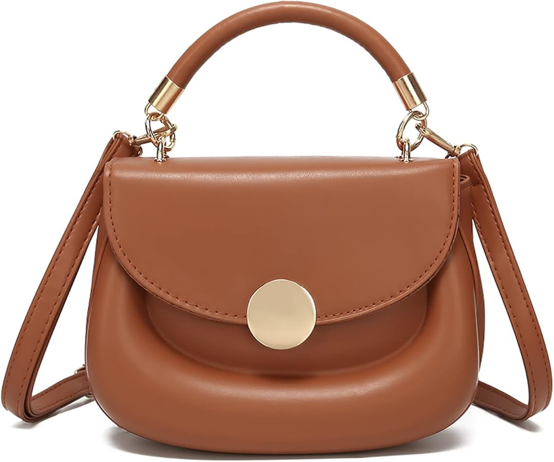 JHVYF Women Small Crossbody Bags Shoulder Bag Classic Satchel Handbags Ladies Cute Purses | Amazon (US)