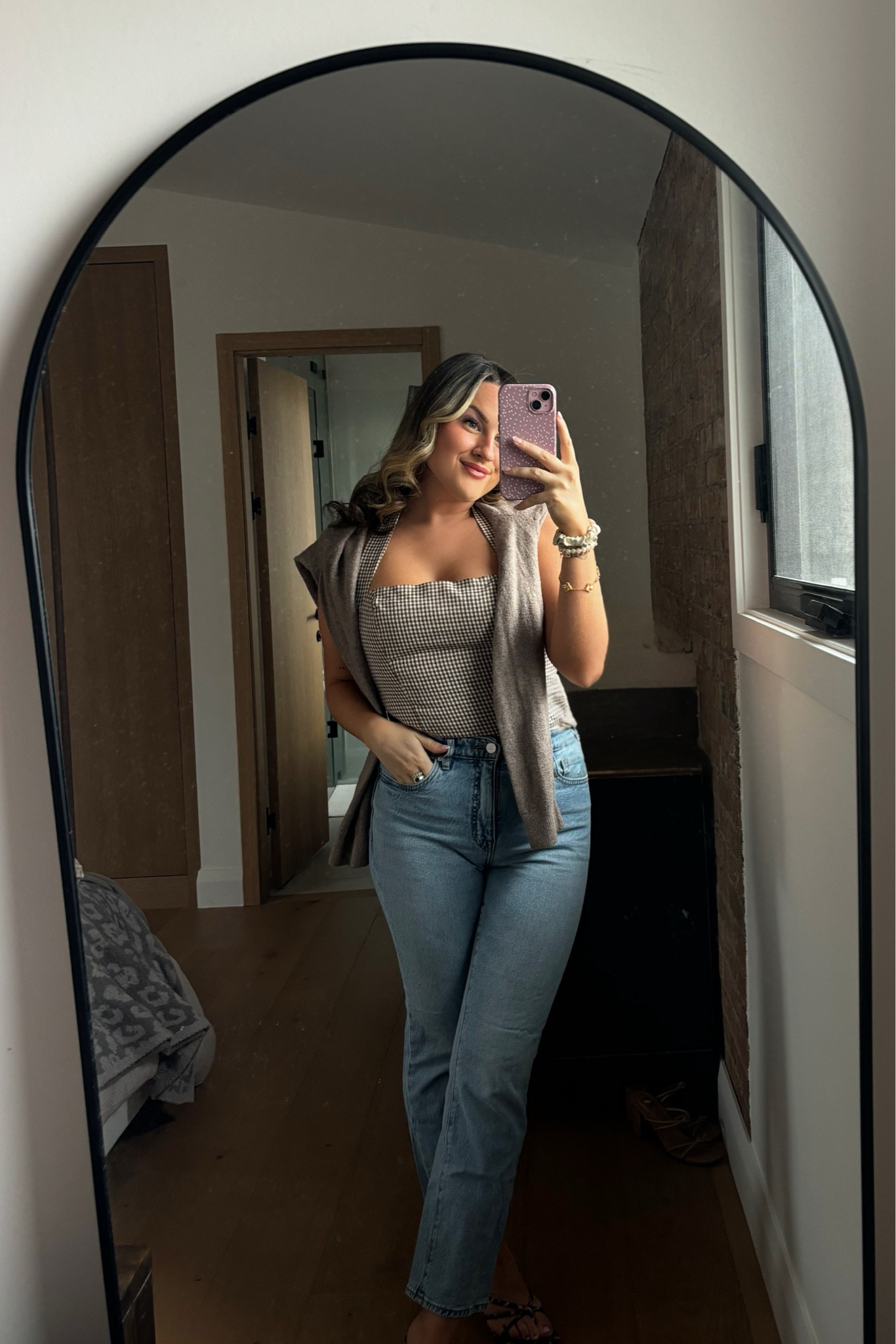 Date night fit 🤎

#datenight #ootn #aritzia #denim 

#LTKsummer #LTKdatenight #LTKjeans
