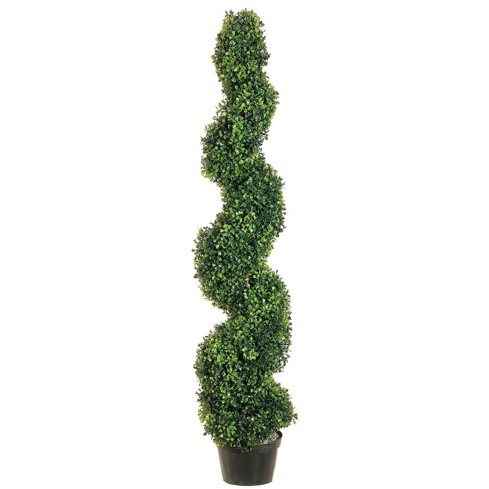 Park Place 4' Pond Boxwood Spiral Topiary in Plastic Pot | Walmart (US)