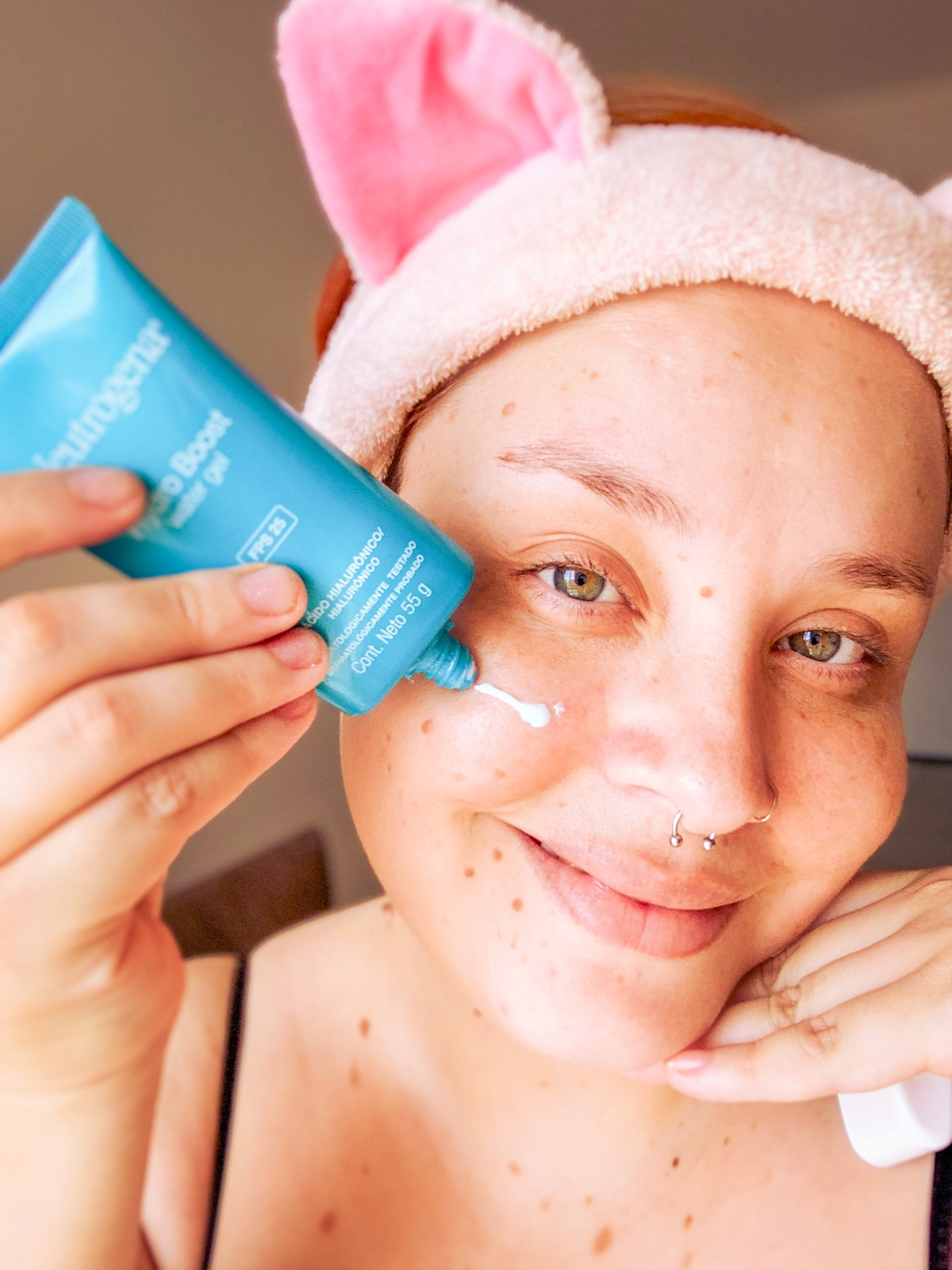 Começando o dia cuidando desse rostinho 💙 eu confesso que sou apaixonada pelos produtos da linha hydro boost, são os que mais casam com o meu tipo de pele.
#neutrogena #skincare #hydroboost 

#LTKbeauty #LTKbrasil #LTKFind
