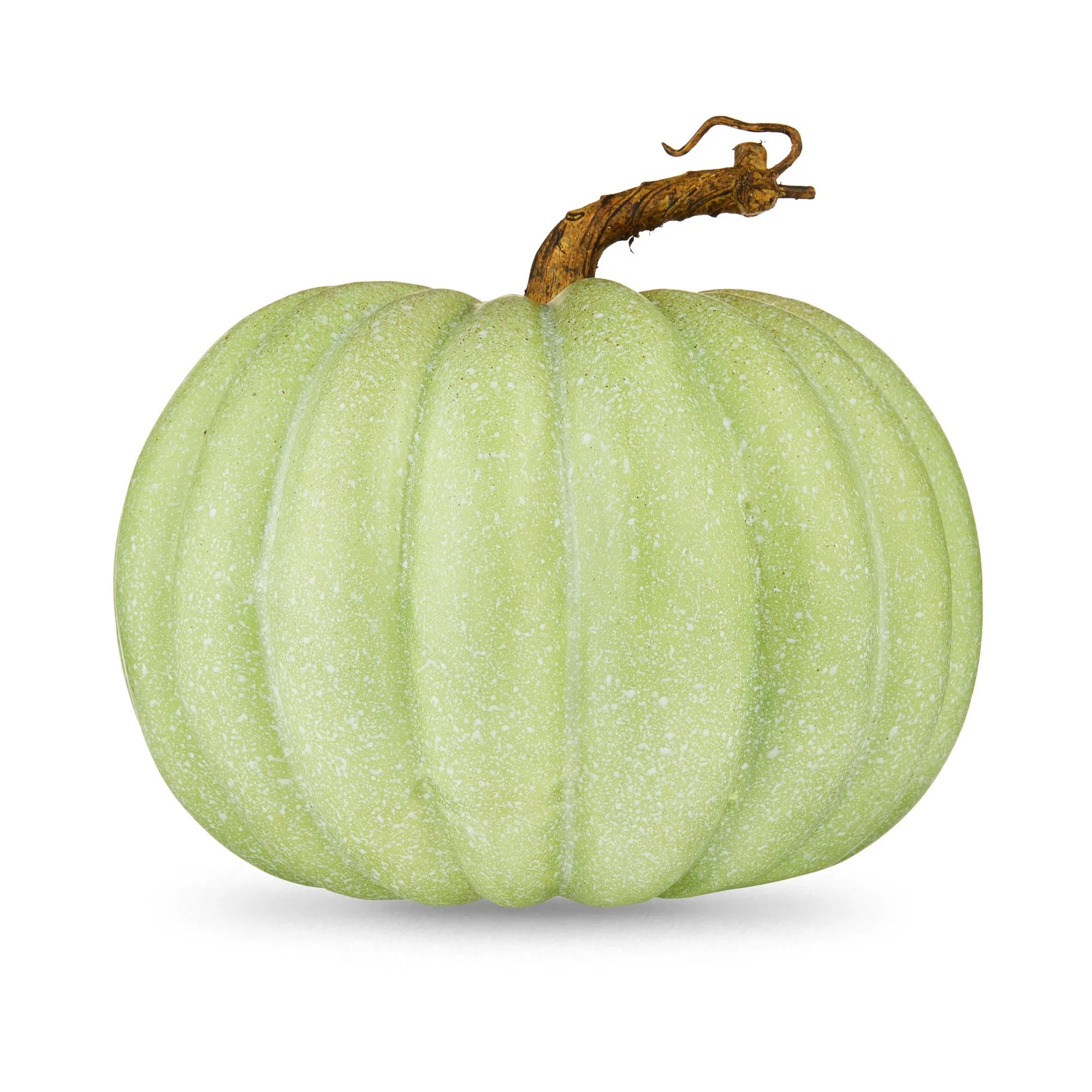 Harvest 7 in Green Foam Pumpkin Decoration, Way to Celebrate | Walmart (US)