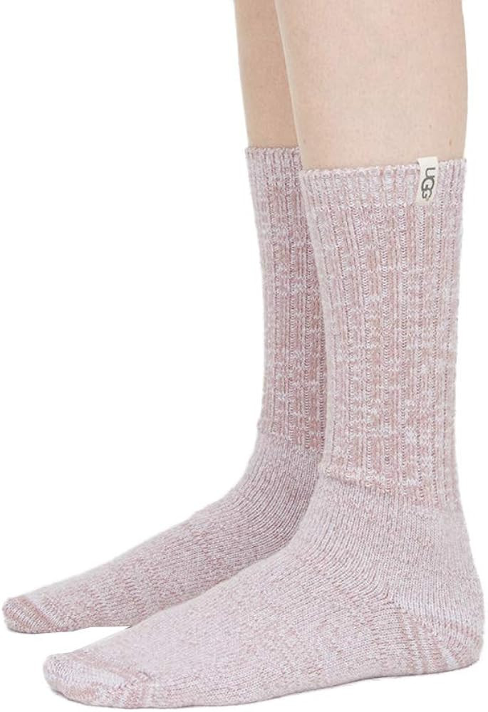 UGG Women's Rib Knit Slouchy Crew Socks | Amazon (US)