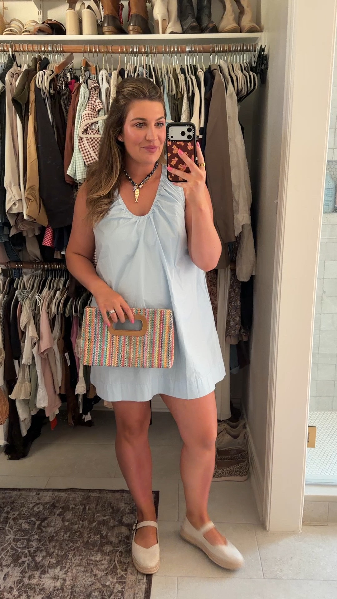 Engagement party ootn! 🩵 Obsessed with this Amazon dress! So pretty for Summer dressed up or down

#LTKmomlife #LTKootd #LTKMothersDay
