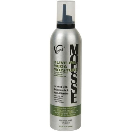 Vigorol Olive Oil Mega Moisture Mousse 12 oz (Pack of 2) | Walmart (US)