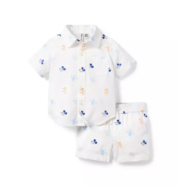 Disney Mickey Mouse Cabana Matching Baby Set | Janie and Jack