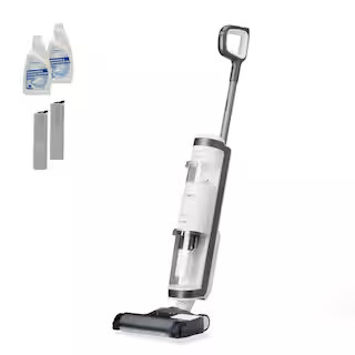 iFloor 3 Complete Cordless Wet/Dry Vacuum Cleaner and Hard Floor Washer with Accessory Pack, White and Gray | The Home Depot
