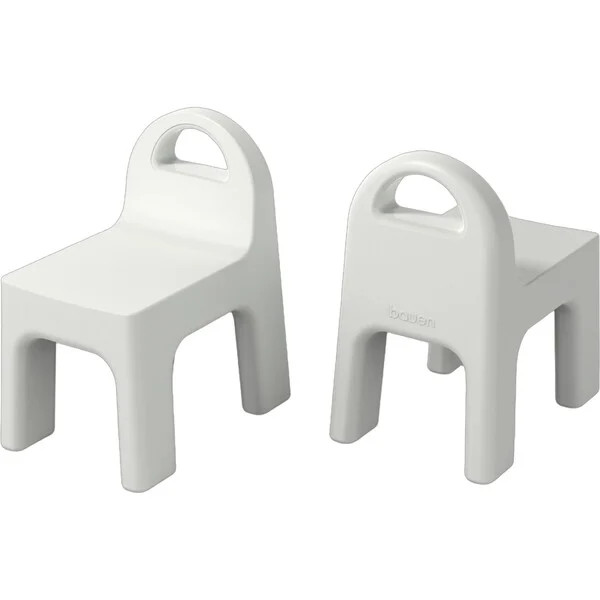 The Chair (Set of Two), White | Maisonette