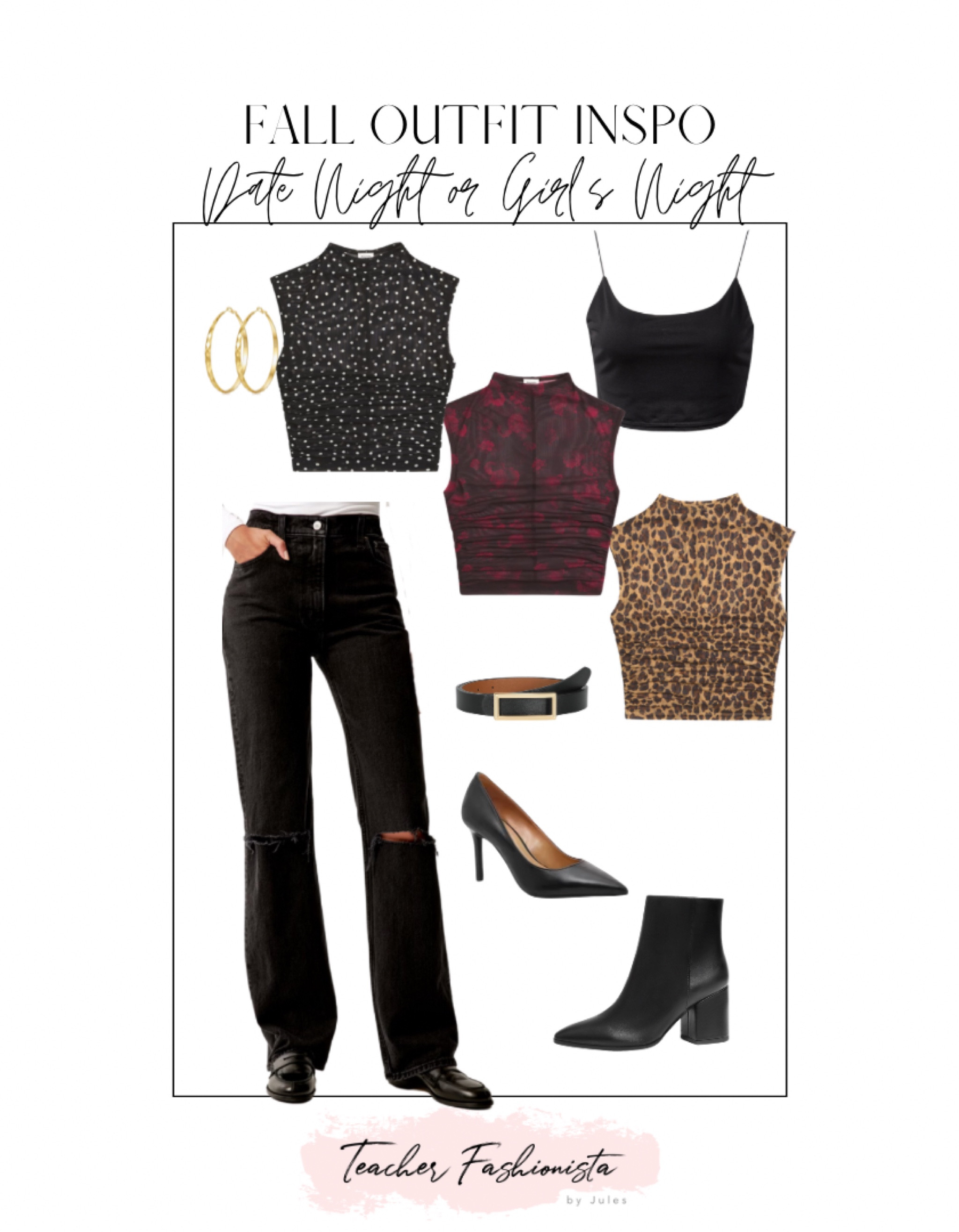 Fall date night outfit or girl’s night out outfit inspiration! The top and jeans both come in various colors and fit TTS. I got a S in the top and my normal size 4/27 in the jeans. I’m 5’5” and decided to order these jeans in L so that I can wear heels with them.

#LTKSeasonal #LTKSaleAlert #LTKFallSale