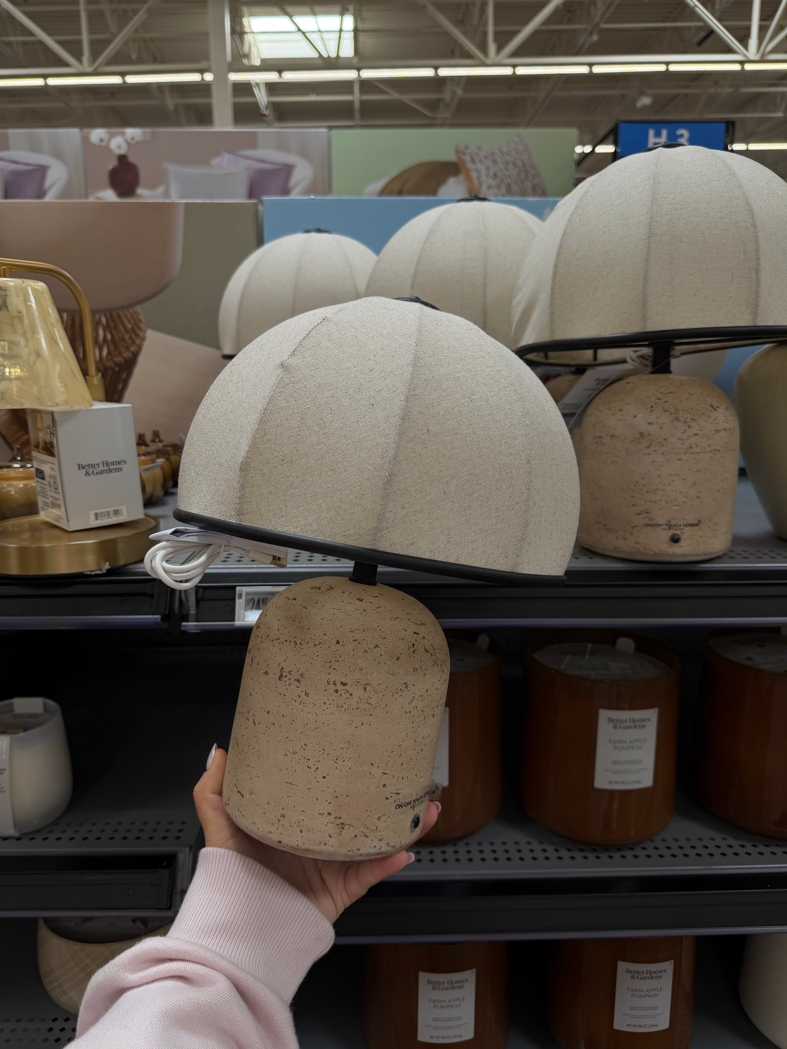 lamp is under $30 but looks so much more $$$